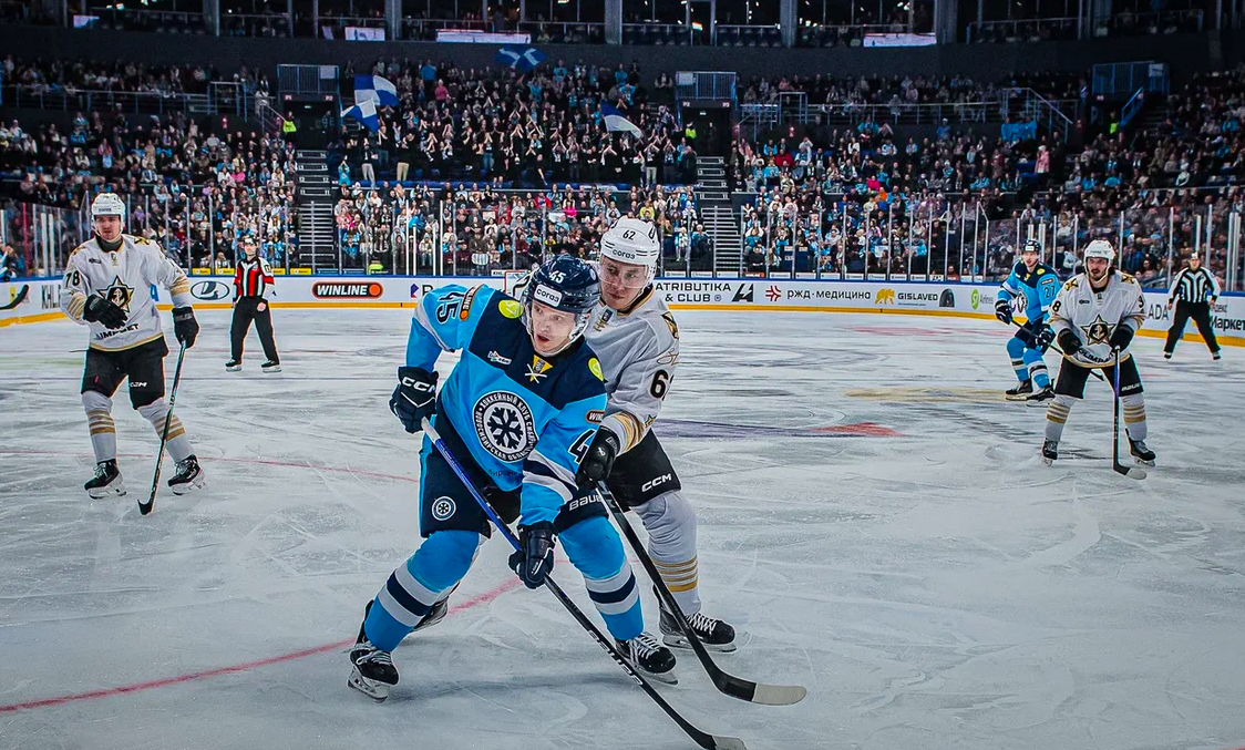 Фото «Сибирь» разгромила «Адмирал» 6 января: яркие кадры победного матча КХЛ 5